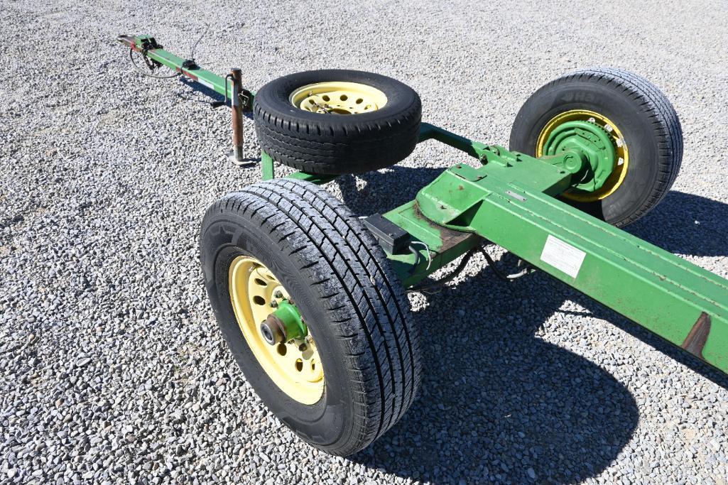 Shop built 32' head cart