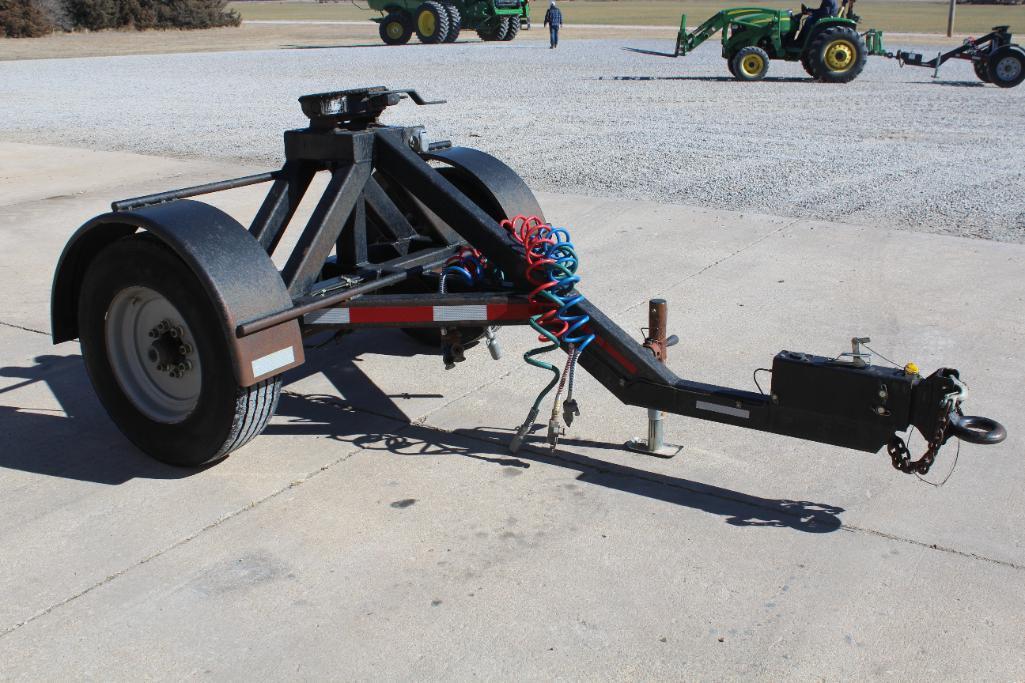 Single axle trailer dolly