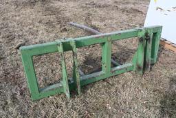 John Deere bale spear