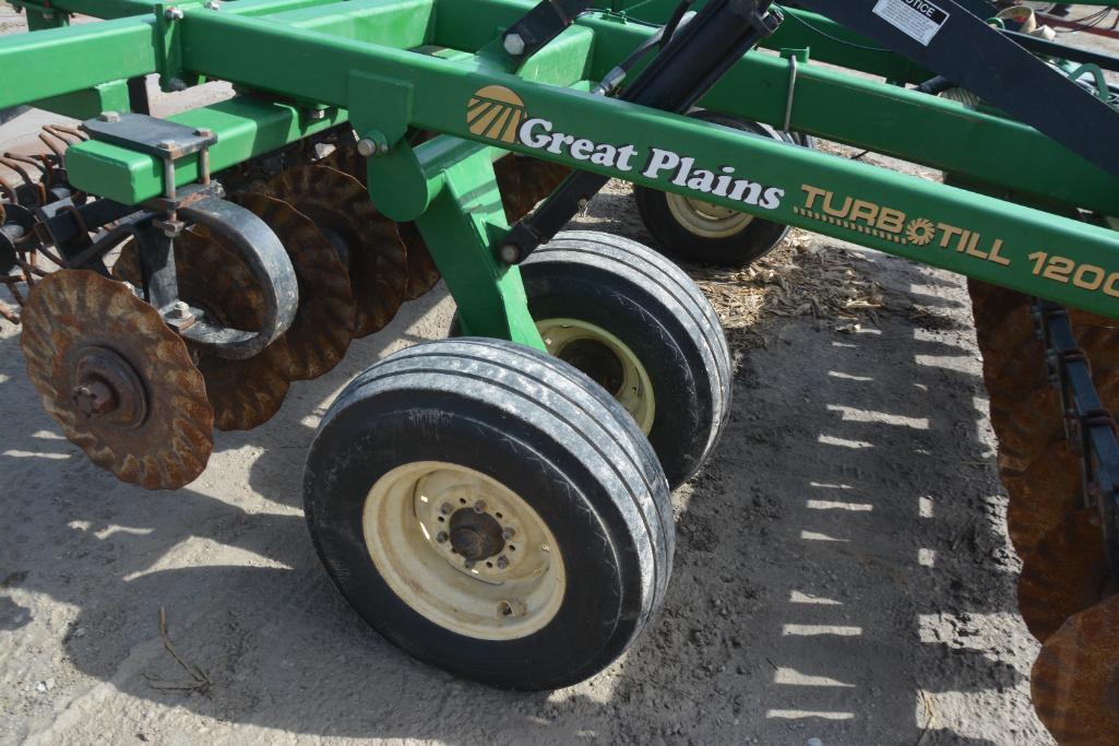 Great Plains 1200 Turbo TIll 12' vertical tillage tool