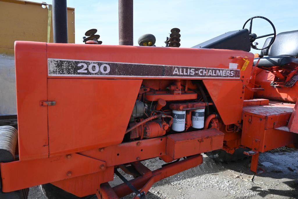 1973 Allis Chalmers 200 2wd tractor