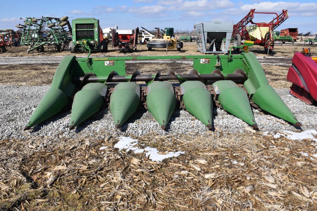 2001 John Deere 693 6 row 30" corn head