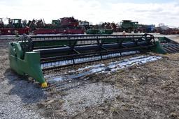 2003 John Deere 925F 25' grain platform
