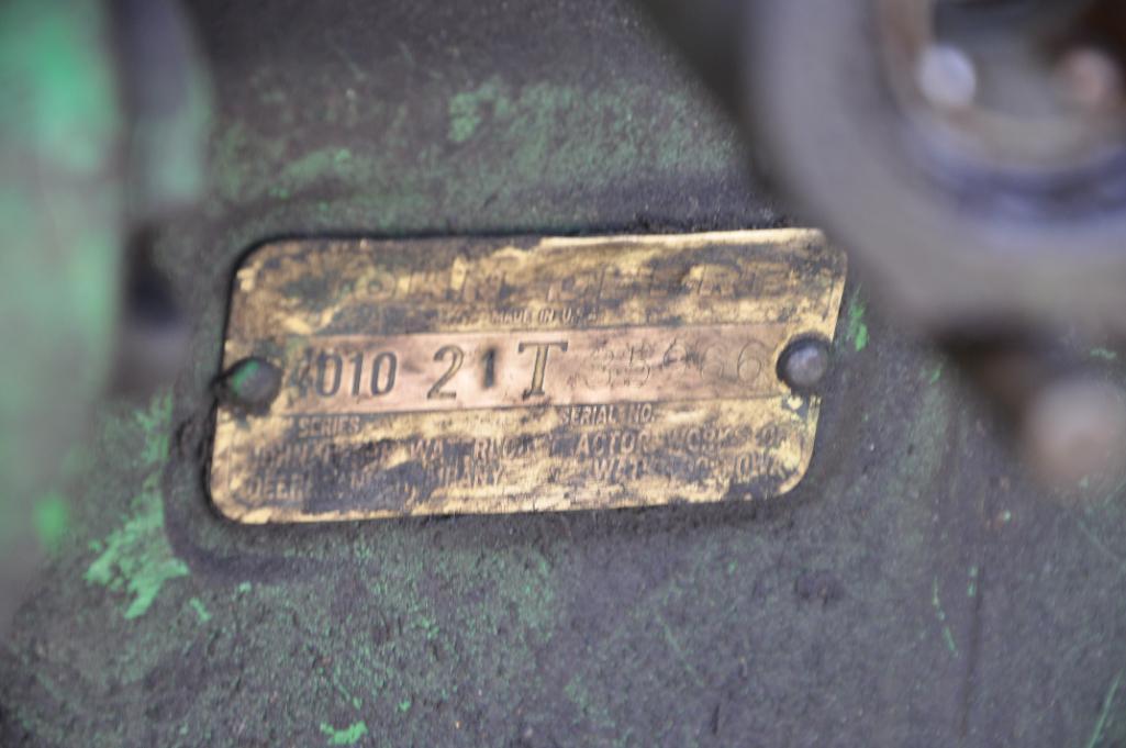 John Deere 4010 2wd tractor