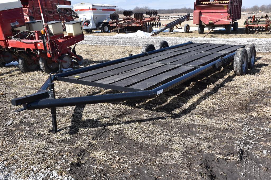 Donahue model M 21' implement trailer