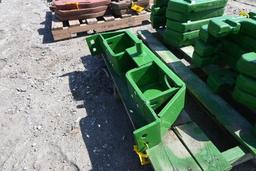 John Deere front weight bracket