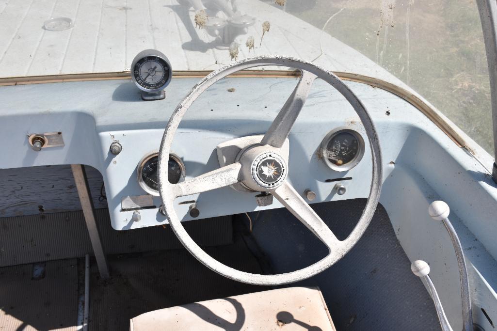 1968 Buehler Turbocraft runabout 16 ft. boat