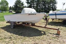 1968 Buehler Turbocraft runabout 16 ft. boat