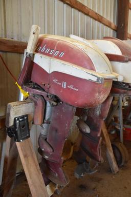 Johnson SeaHorse 18 vintage outdoor motor