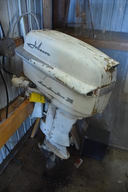 Johnson Super Sea Horse 35 vintage outdoor motor