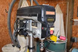 Craftsman 12 in. drill press with laser & digital depth display