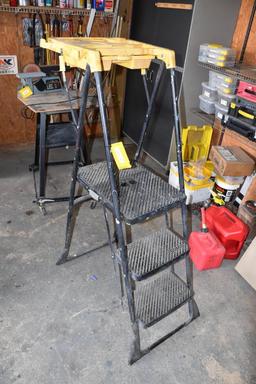 Cosco 3-step folding painters ladder