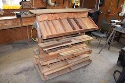 4 ft. stock shelf & drill caddy