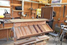 4 ft. stock shelf & drill caddy