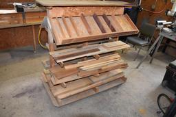 4 ft. stock shelf & drill caddy