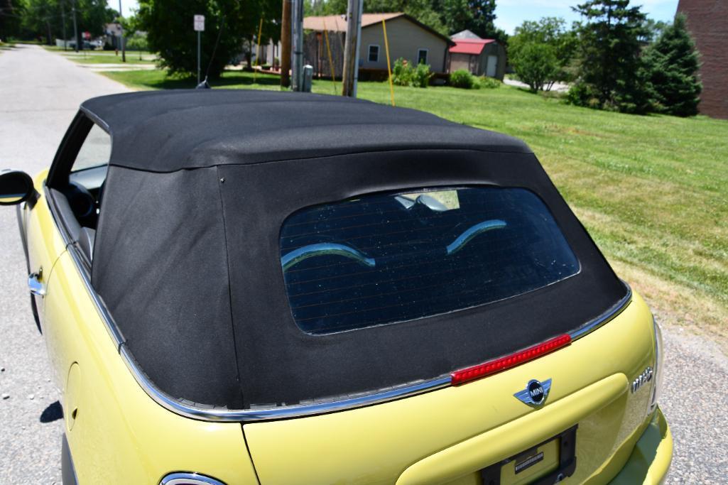 2009 Mini Cooper S Convertible