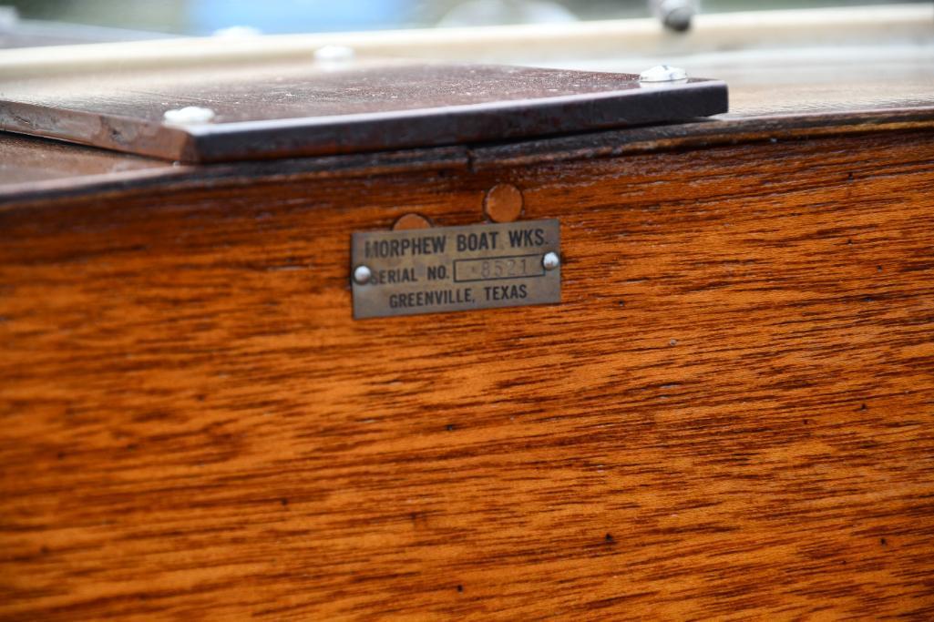 1958 Morphew boat