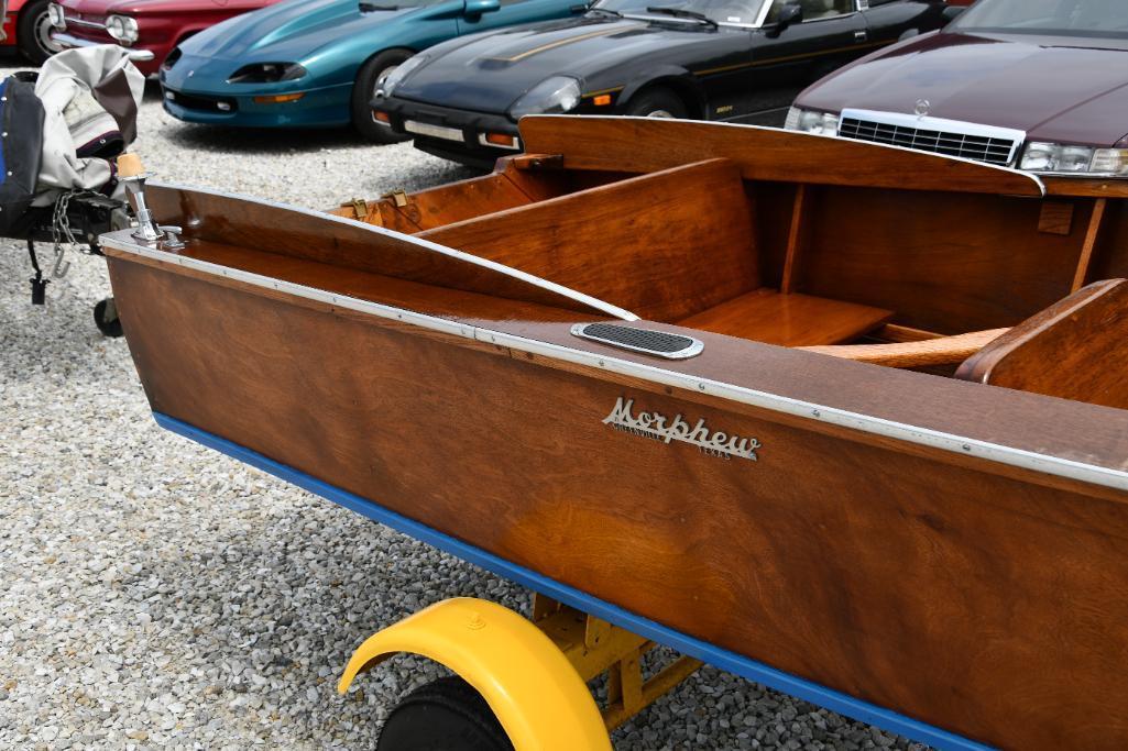 1958 Morphew boat
