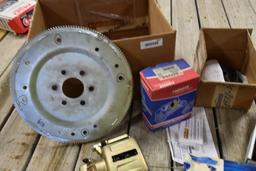 Box of Auto Parts to Include: