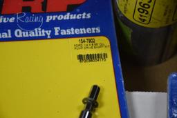 Misc. Auto Parts to Include, timing set: (4) header reducers, ford drive shaft kit, etc.