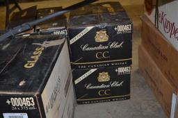 (6) Cases of Canadian Club whiskey