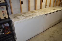 (3) Older deep freezers