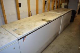 (3) Older deep freezers