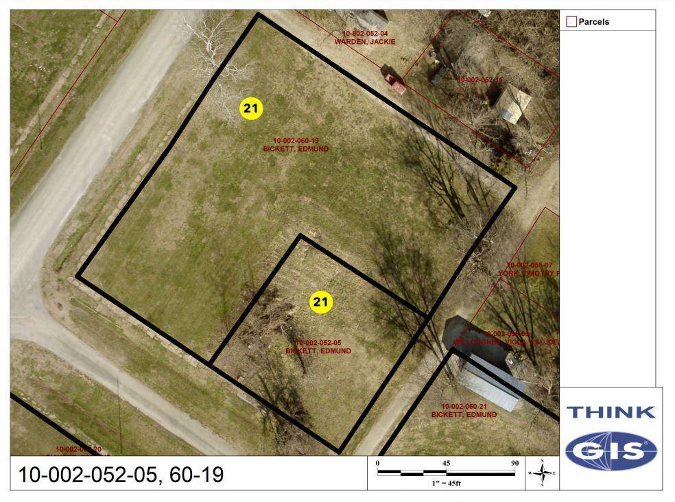 Lot 21: Unimproved 208' x 208' lot