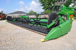 2013 John Deere 640FD 40' flex draper head