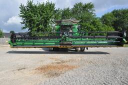 2013 John Deere 640FD 40' flex draper head