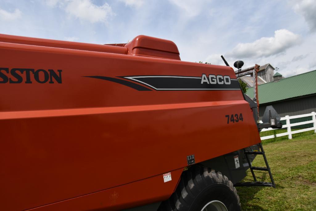 Agco Hesston 7434 large square baler