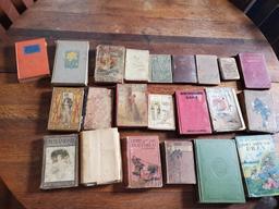 Collection of Vintage hard back books