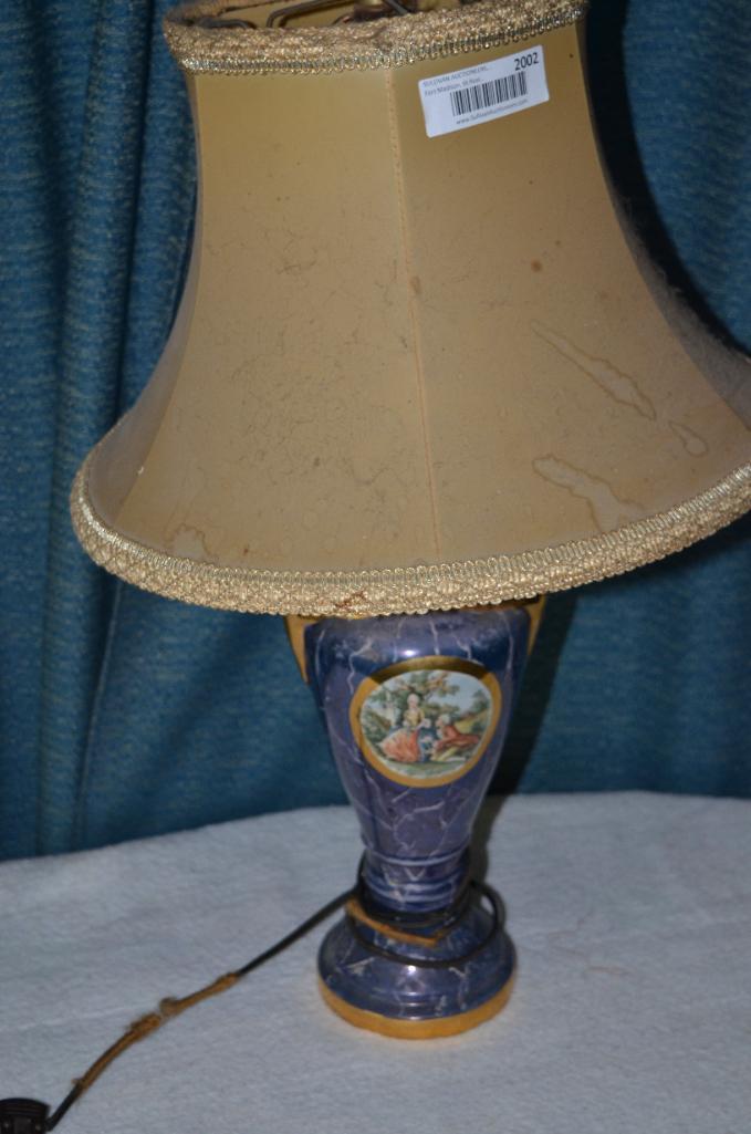 Vintage electric table lamp