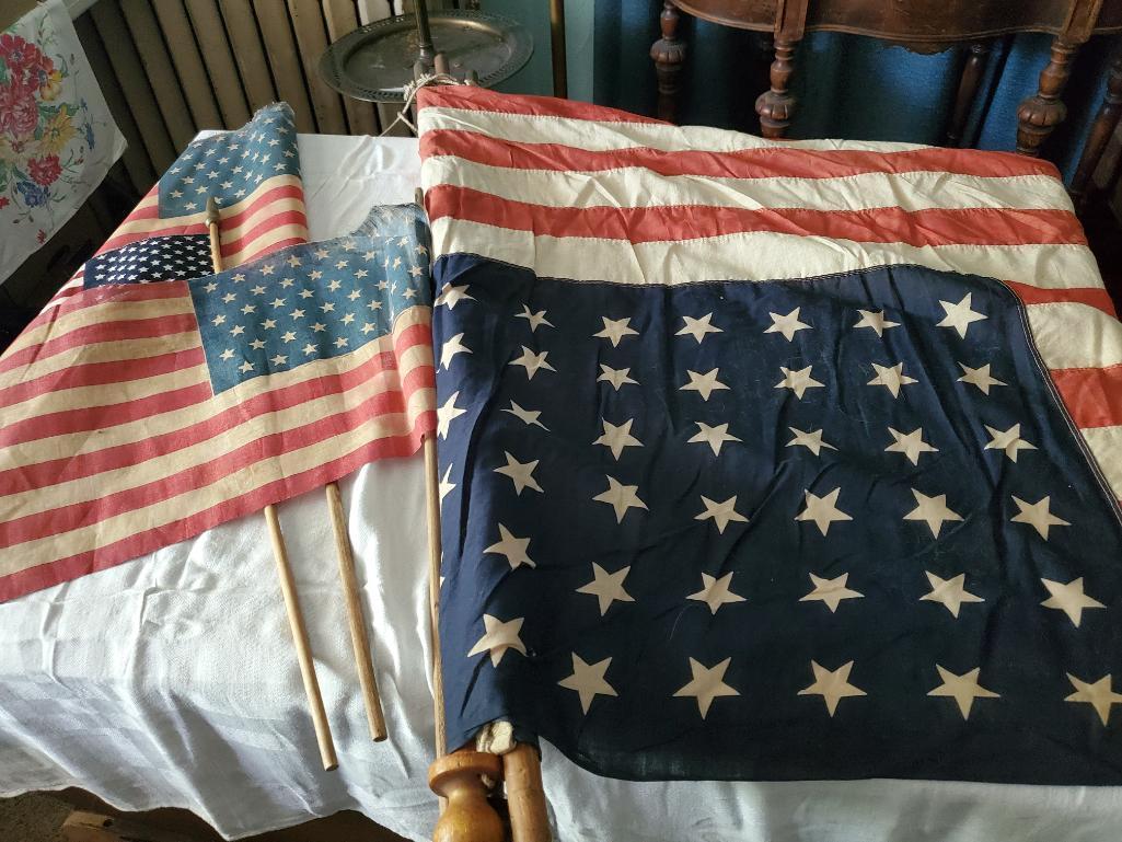 Older American flags