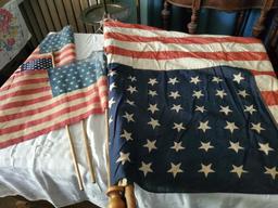 Older American flags
