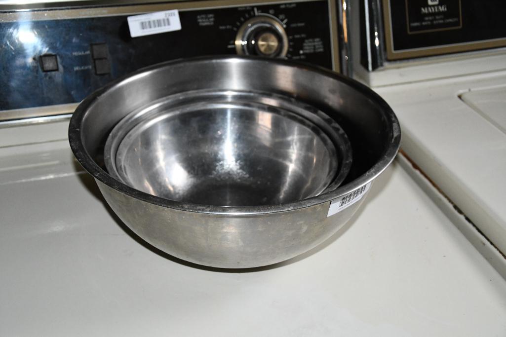 3-Piece Stainless bowl nest