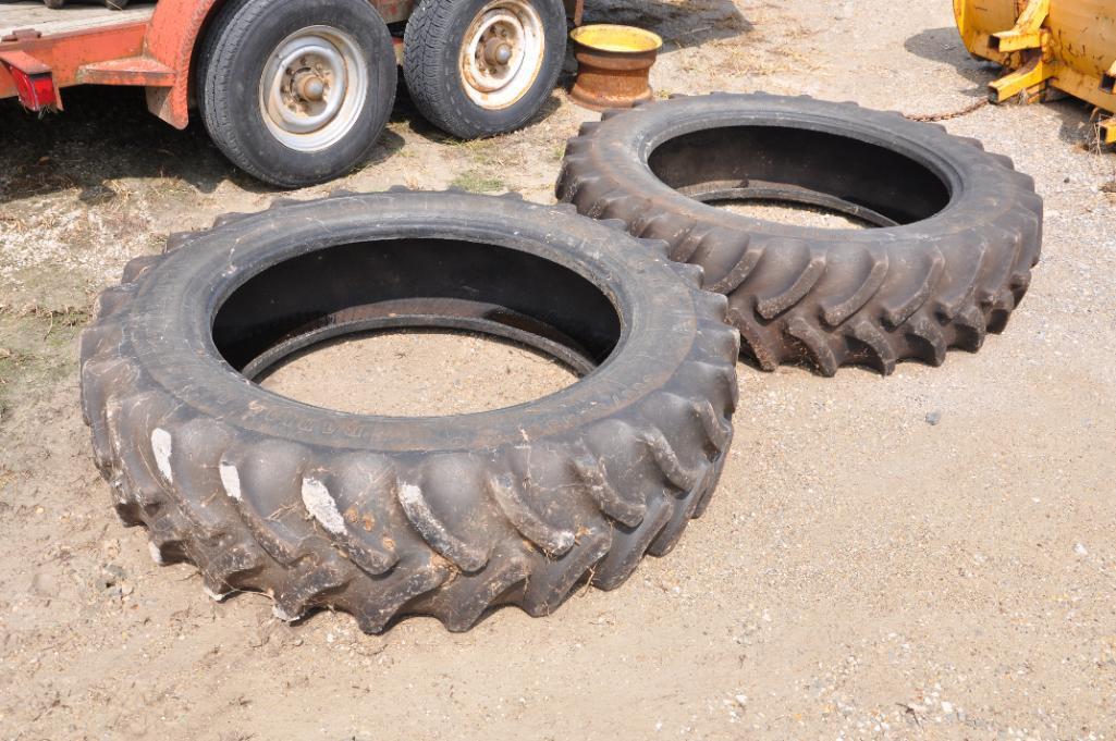 (2) Firestone 380/80R38 tires