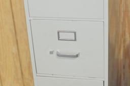 Hon metal 4-drawer file cabinet