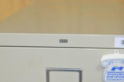 Hon metal 4-drawer file cabinet