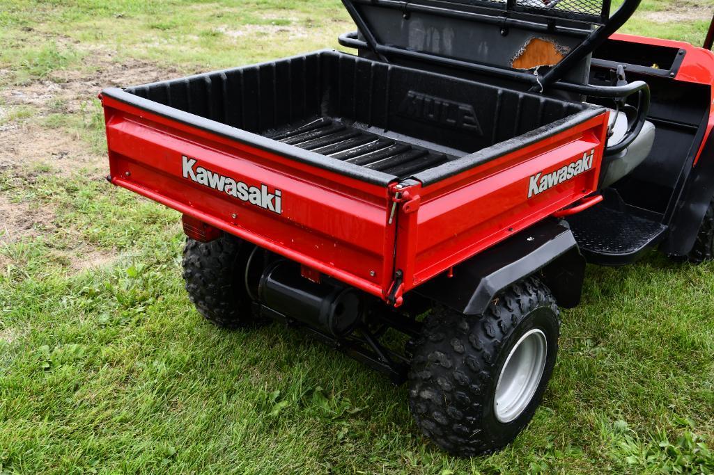 Kawasaki Mule 550 side by side