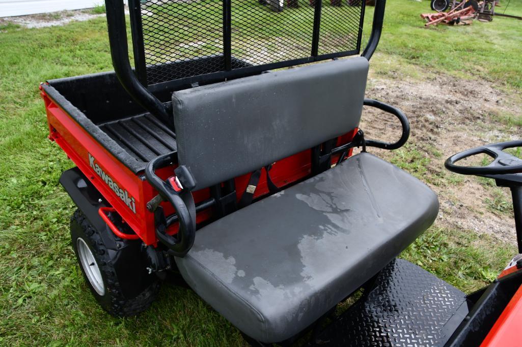Kawasaki Mule 550 side by side
