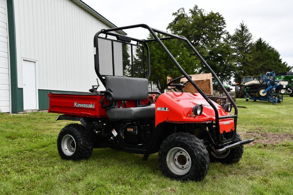 Kawasaki Mule 550 side by side