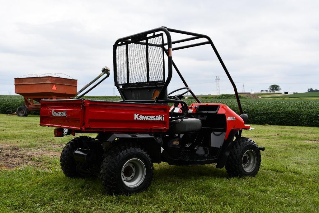 Kawasaki Mule 550 side by side