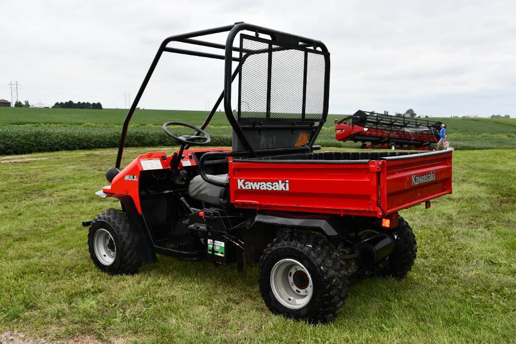 Kawasaki Mule 550 side by side