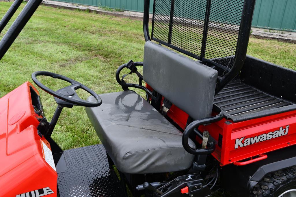 Kawasaki Mule 550 side by side