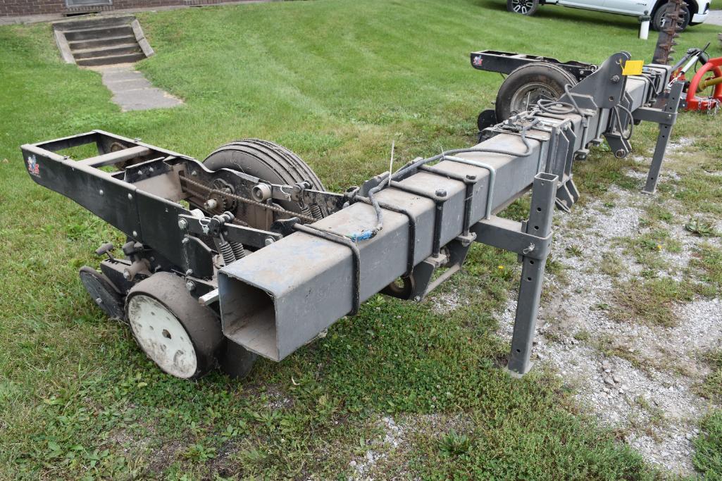 Shop built 2 row 3 pt. male row corn planter