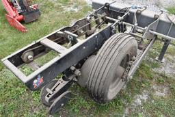 Shop built 2 row 3 pt. male row corn planter