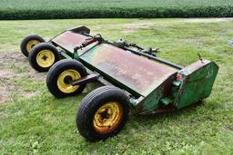 John Deere 27 15' flail type stalk shredder