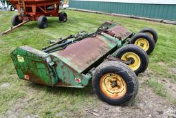 John Deere 27 15' flail type stalk shredder