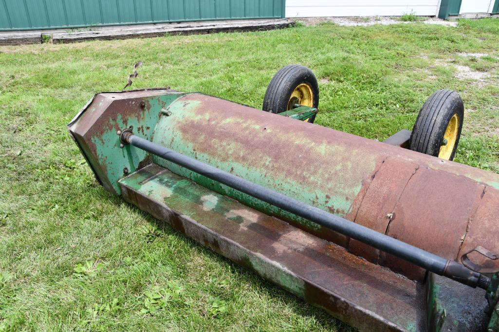 John Deere 27 15' flail type stalk shredder